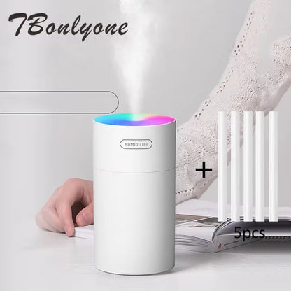 270ML Air Humidifier Ultrasonic Essential Oil Diffuser Car Mini Aromatherapy Humidifier